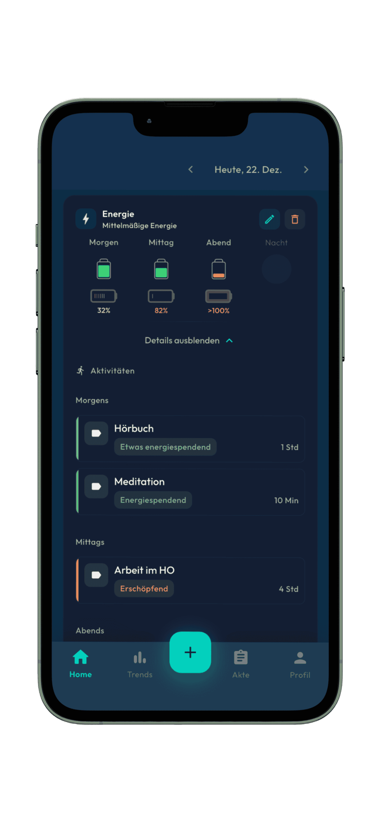 Elara App - Dashboard