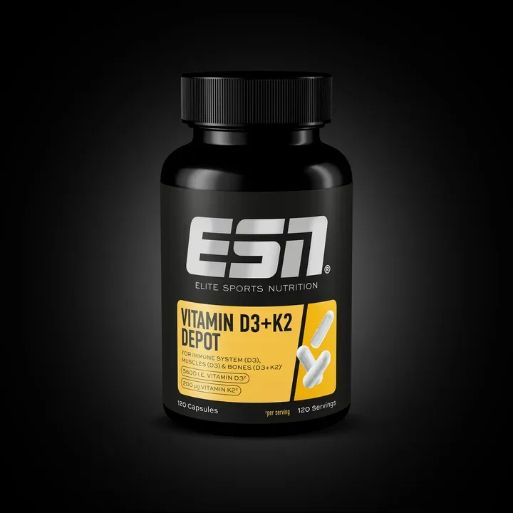 ESN Vitamin D3 & K2 Depot – manufacturer product image