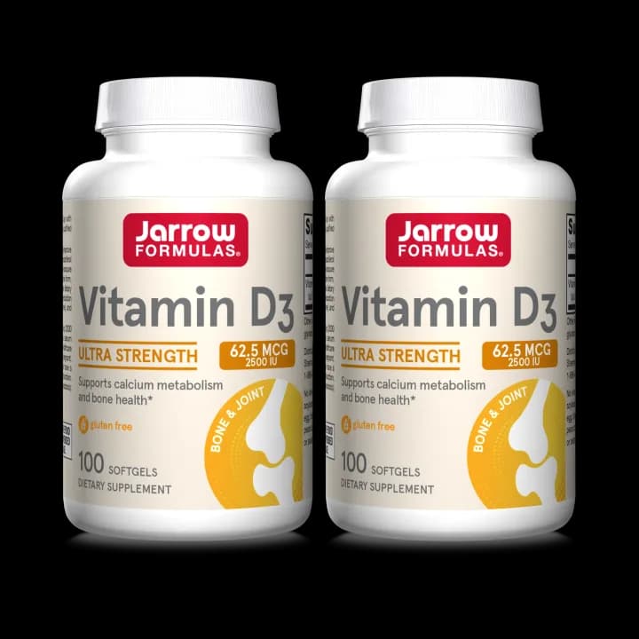 Jarrow Formulas Vitamin D3 2500 IU – manufacturer product image