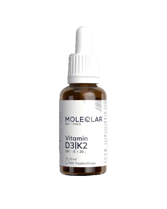 MOLEQLAR Vitamin D3 plus K2 Drops – manufacturer product image