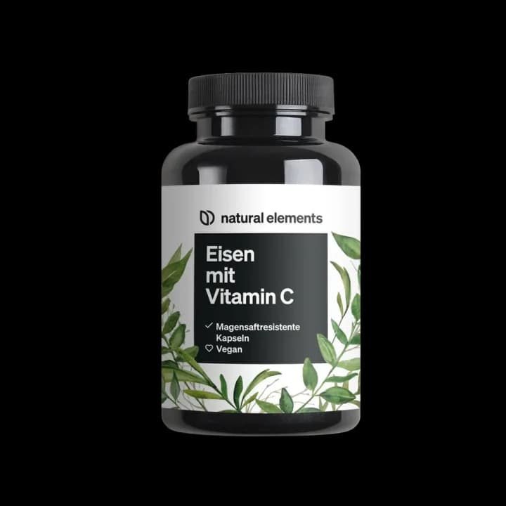 Natural Elements Iron with Vitamin C – manufacturer product image