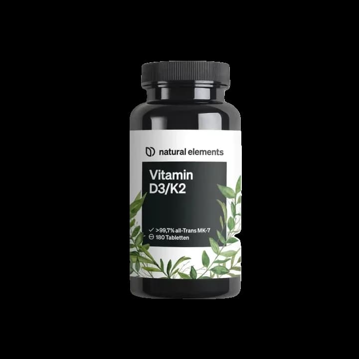 Natural Elements Vitamin D3/K2 5000 IU – manufacturer product image