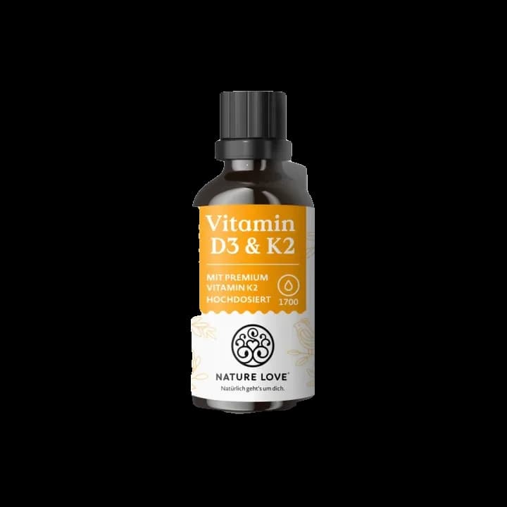 Nature Love Vitamin D3 & K2 Drops – manufacturer product image
