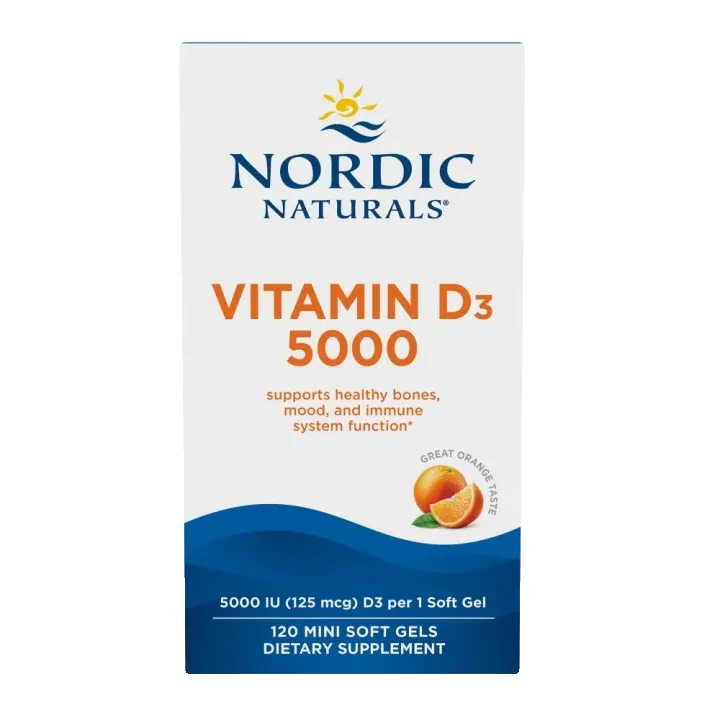 Nordic Naturals Vitamin D3 5000 – manufacturer product image
