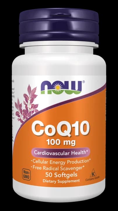 NOW Foods CoQ10 100 mg – manufacturer product image
