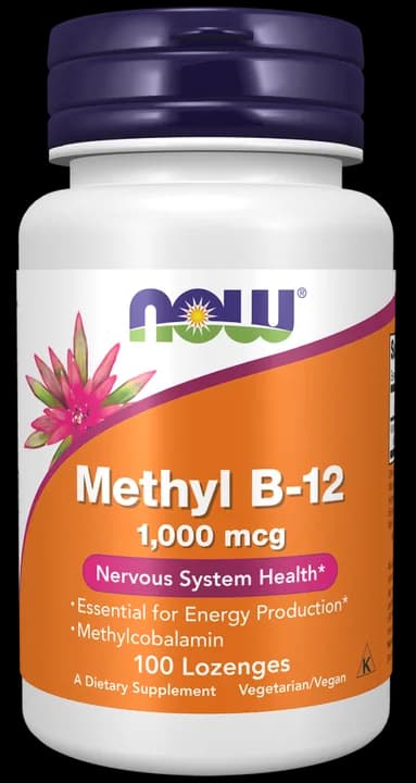 NOW Foods Methyl B-12 1000 mcg – manufacturer product image