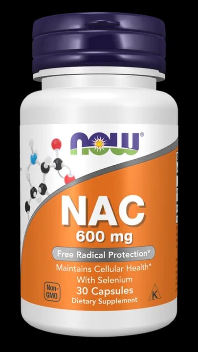 NOW Foods NAC 600 mg – manufacturer product image