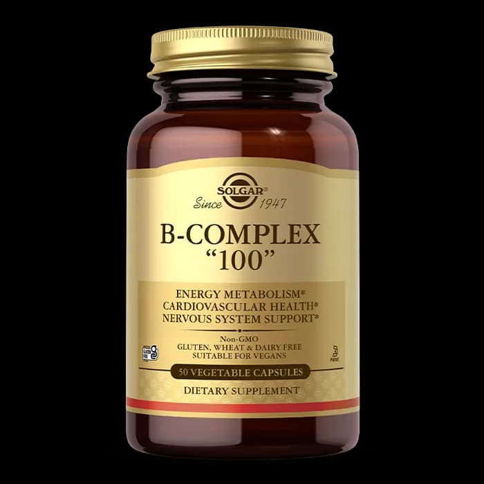 Solgar B-Complex 100 – manufacturer product image