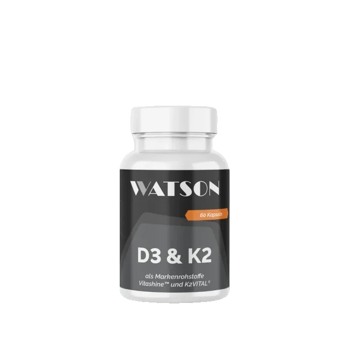 Watson Nutrition Vitamin D3 & K2 Capsules – manufacturer product image